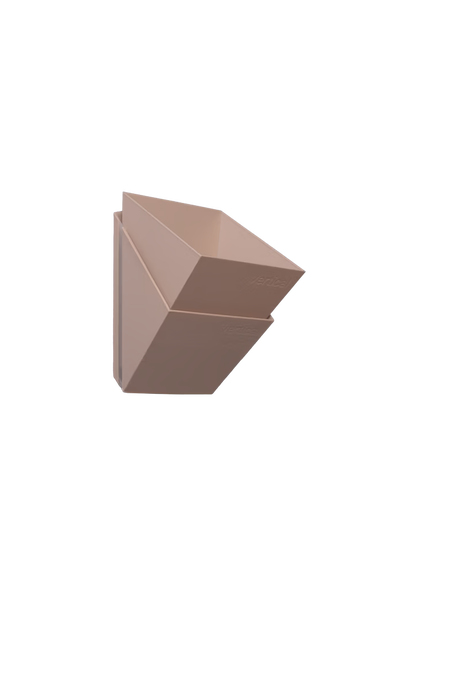 vertical pot transparent