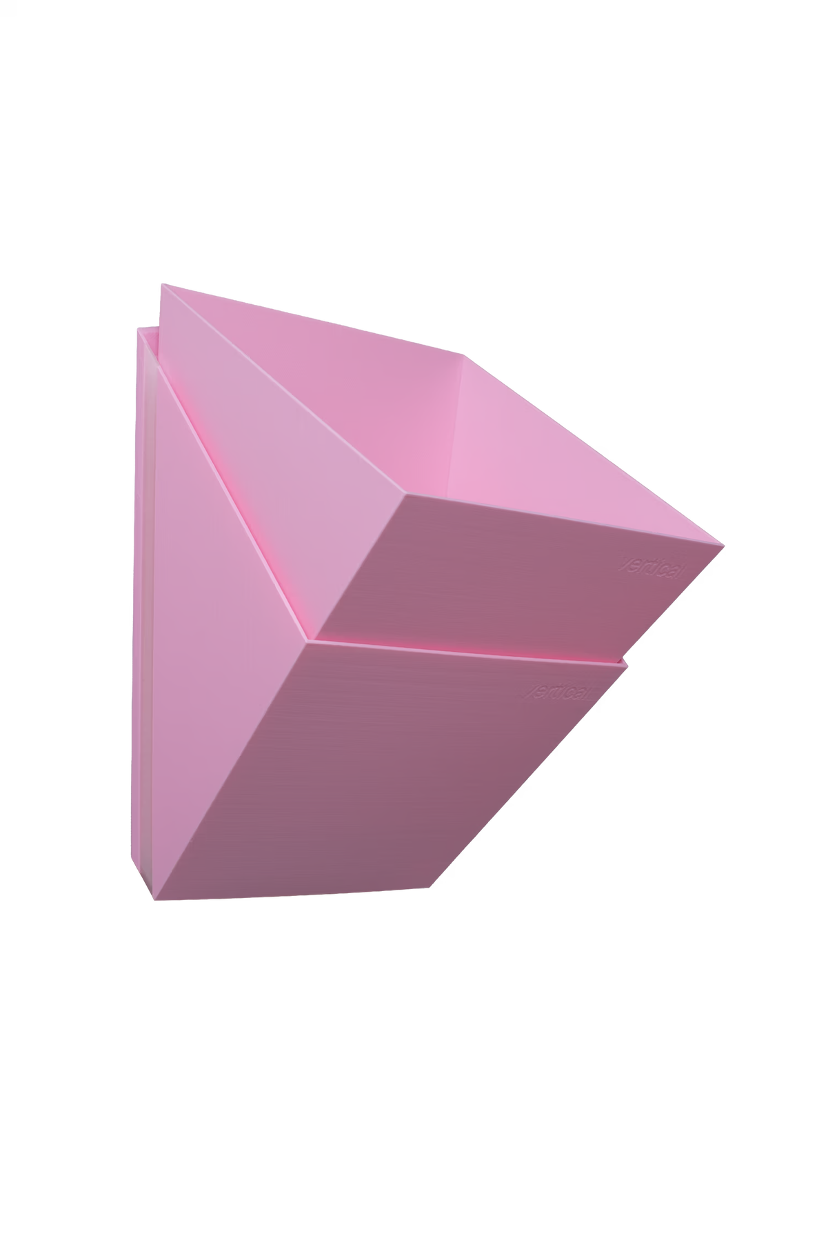 vertical block hellblau