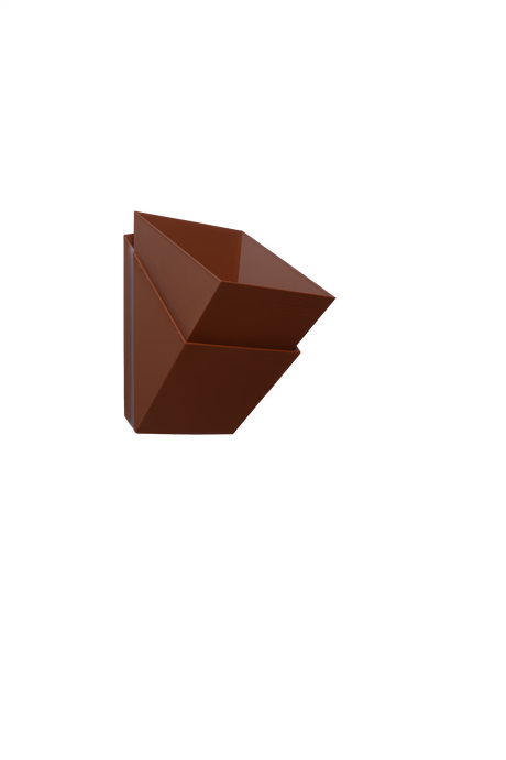 vertical pot transparent