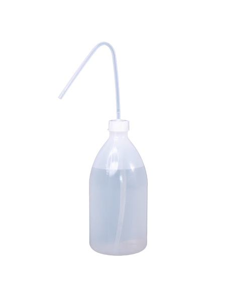 Transparente Gießhilfe groß aus Kunststoff mit gebogenem Ausgießer – präzises Gießen für Zimmerpflanzen und Wandtöpfe